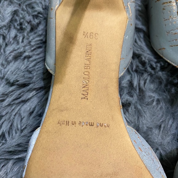 Manolo Blahnik Tyler cork pumps - Picture 3 of 5